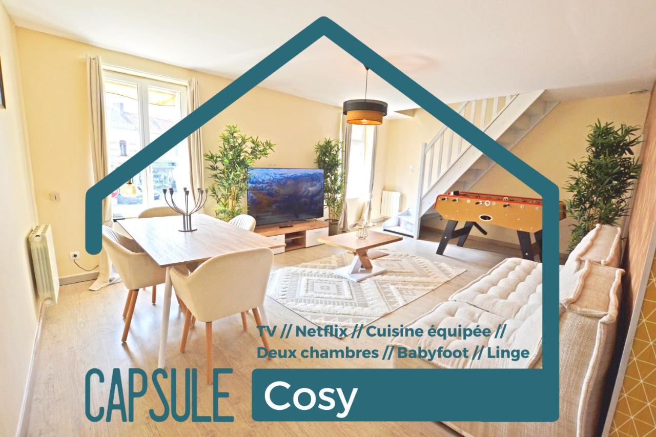 Capstay Cosy Centre 2 Chambres Babyfoot & Netflix Raismes Exterior foto
